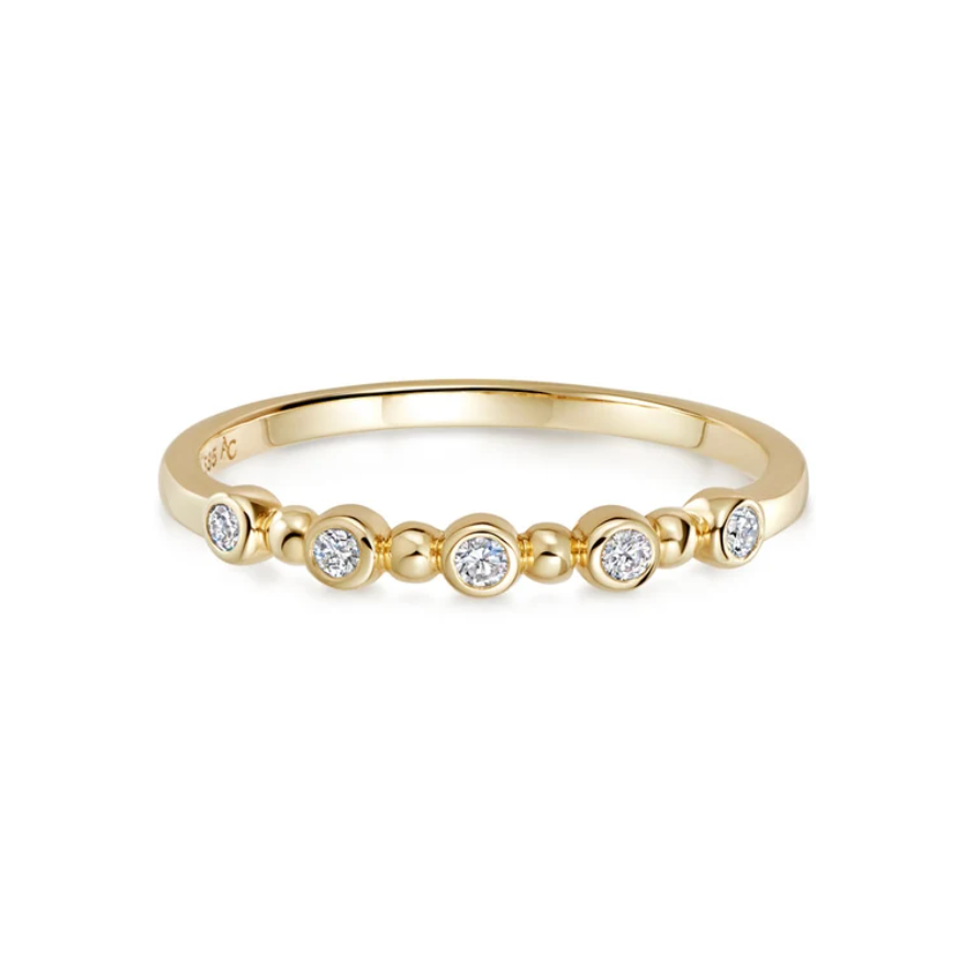 Astley Clarke Solid Gold Iconic Nova Diamond Ring