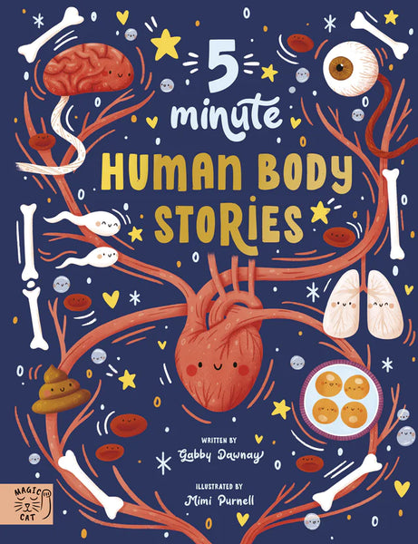 Magic Cat Publishing 5 Minute Human Body Stories by Gabby Dawnay