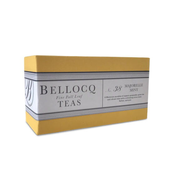 Bellocq Tea No.38 Majorelle Mint Organic Green Tea Box