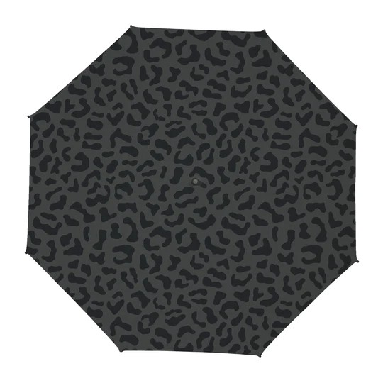 Fisura Parapluie À Canne Guépard Noir