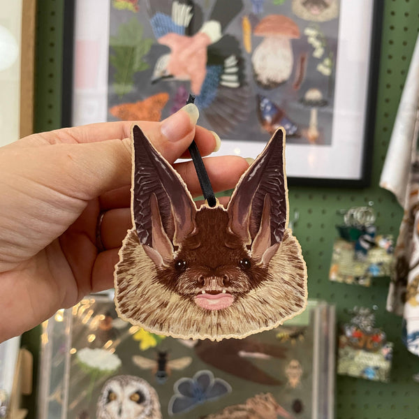 Ferne Creative Long-eared Bat Wooden Decoration