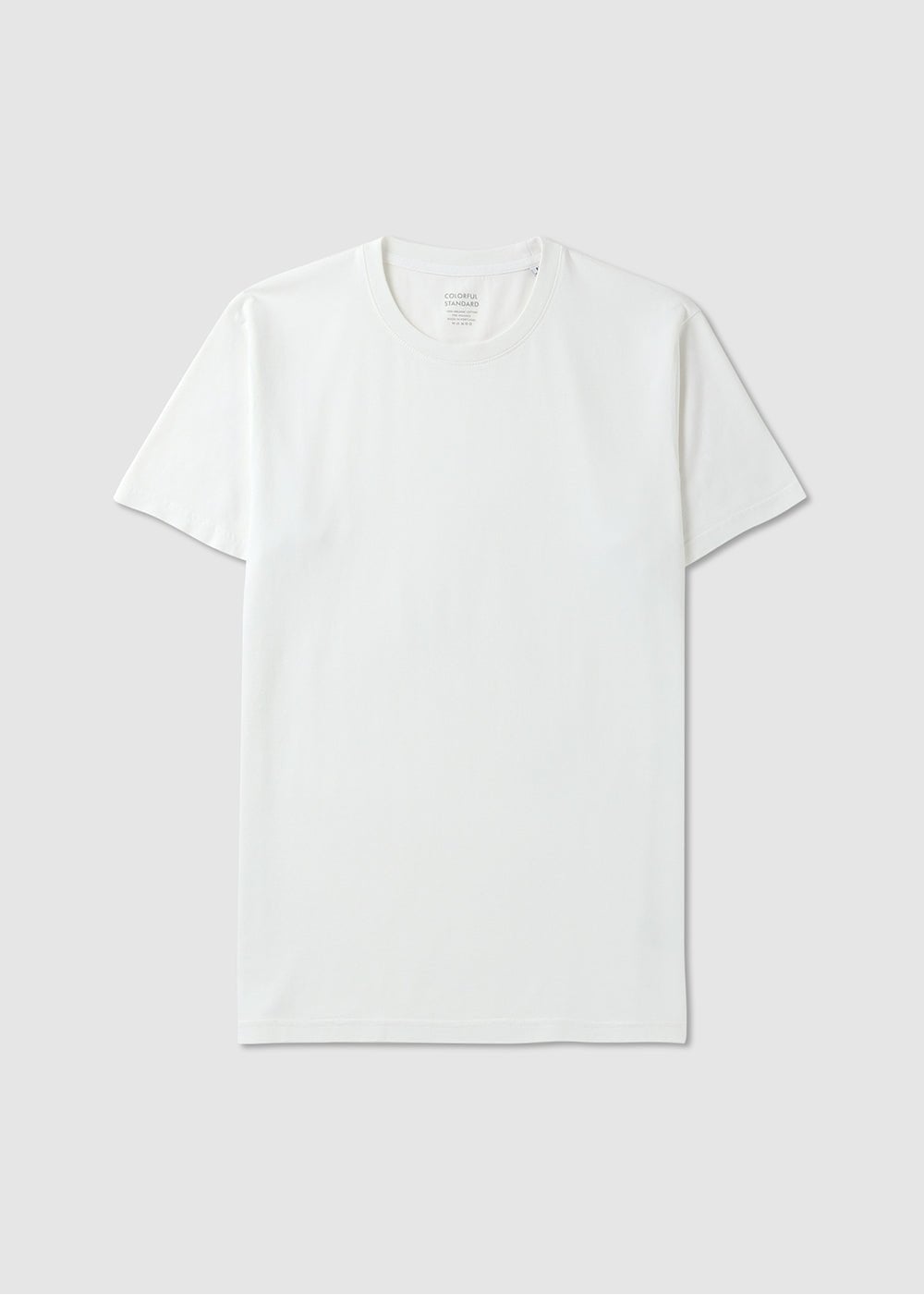 Colorful Standard Mens Classic Organic T-shirt In Optical White