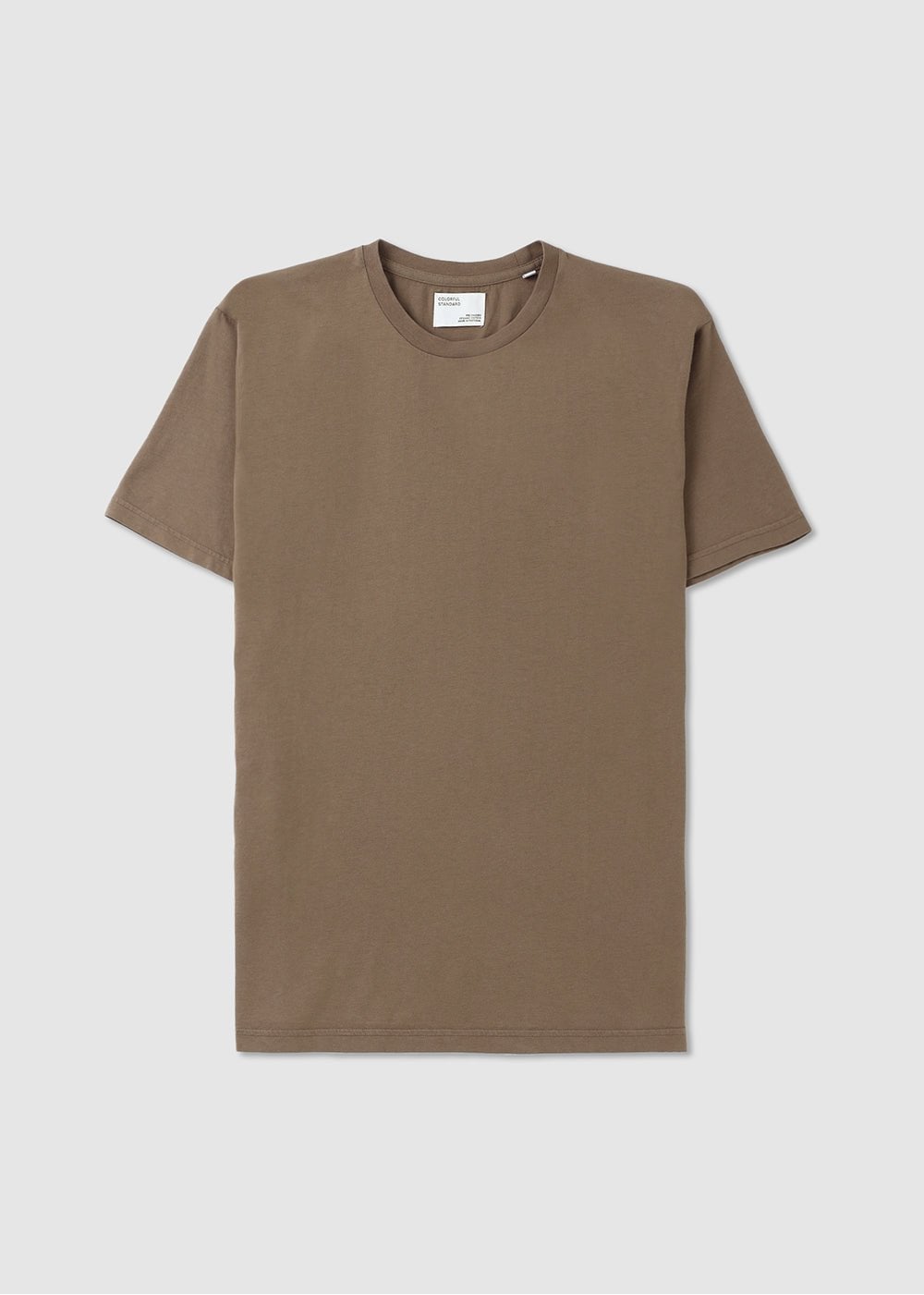 Colorful Standard Mens Classic Organic T-shirt In Warm Taupe