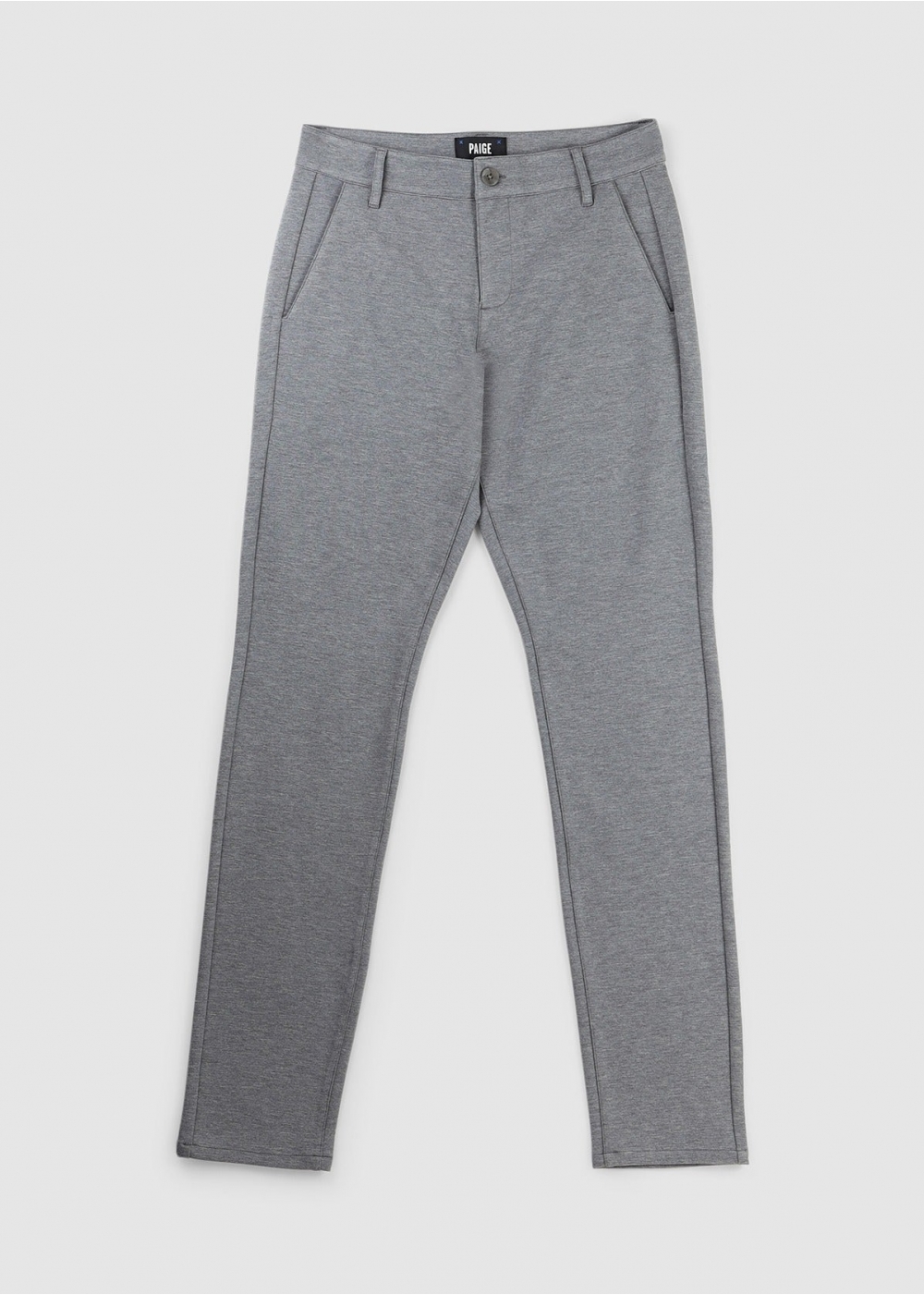 Paige  Mens Stafford Trousers In Heather Steel
