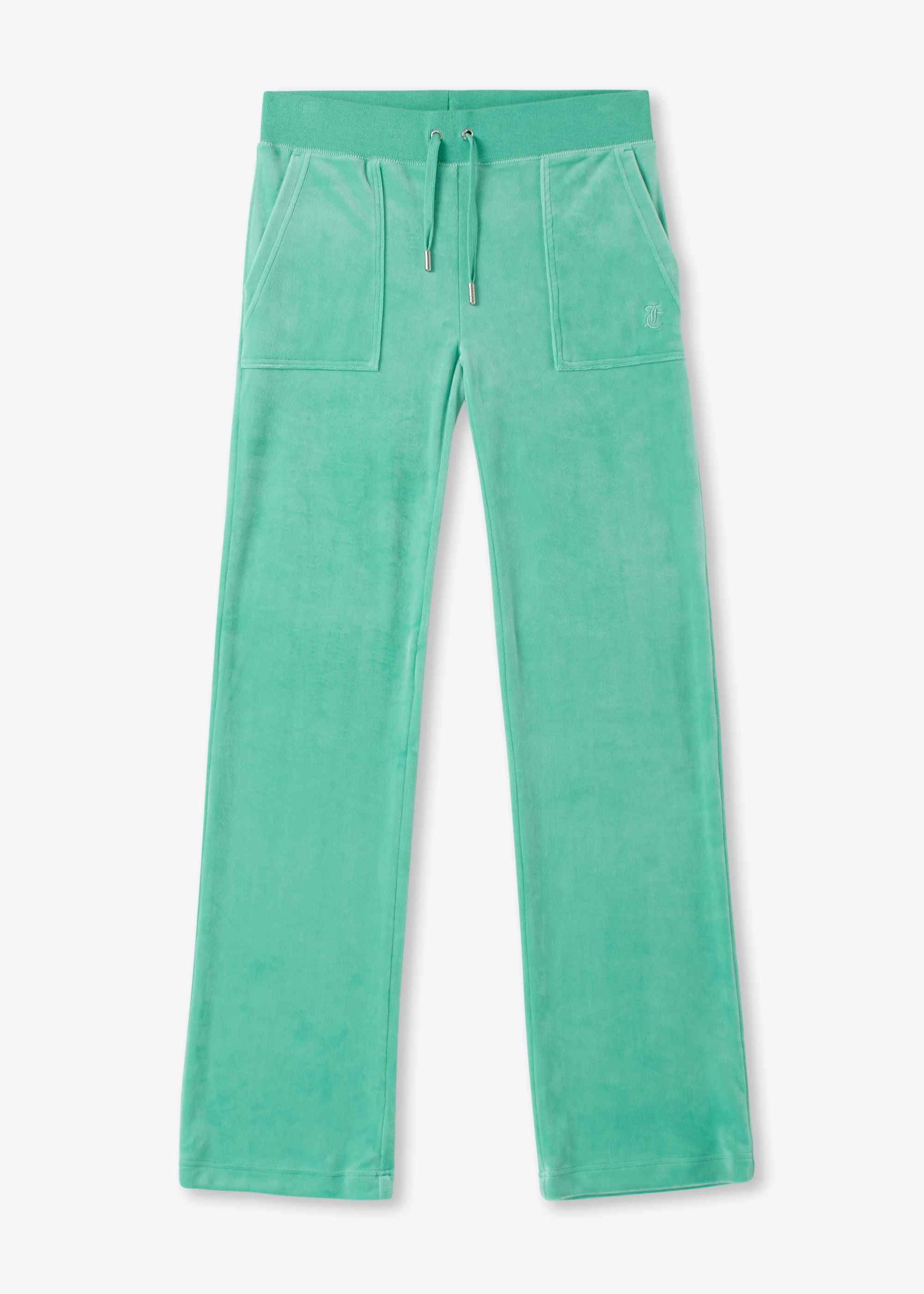 Juicy Couture Womens Del Ray Track Pant In Marine Green