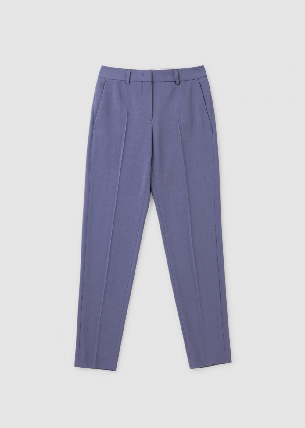 PS Paul Smith Ps Paul Smith Womens Slim Leg Tailored Trousers In Purple