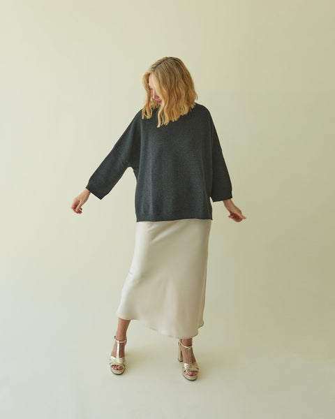 Chalk Vicki Jumper - Charcoal