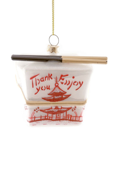 Cody Foster & Co Ivory Chinese Take-Out Box Decoration