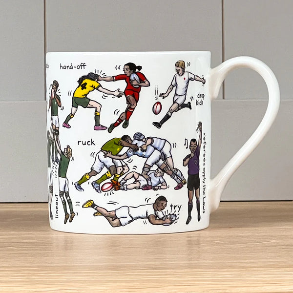 Mclaggan Smith Mugs The Art Of Rugby Mug