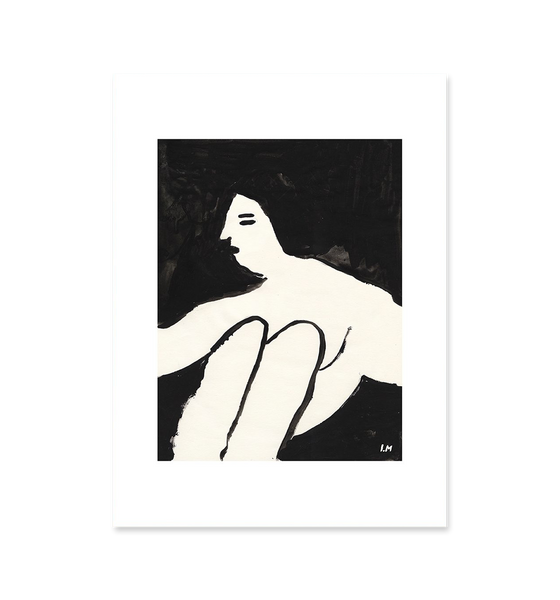 Fine Little Day Woman By Isis Maakestad, 40 X 50 Cm Print