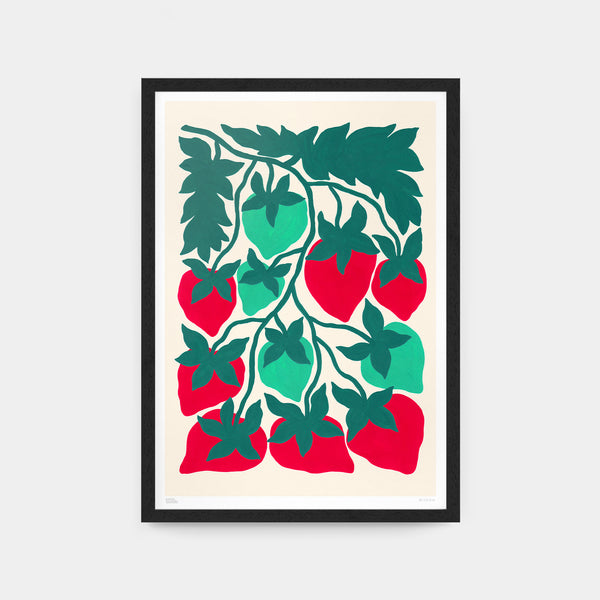 liv-lee-a1-unframed-strawberries-print