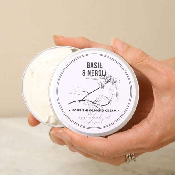Norfolk Natural Living Nourishing Hand Cream 100ml - Basil & Neroli
