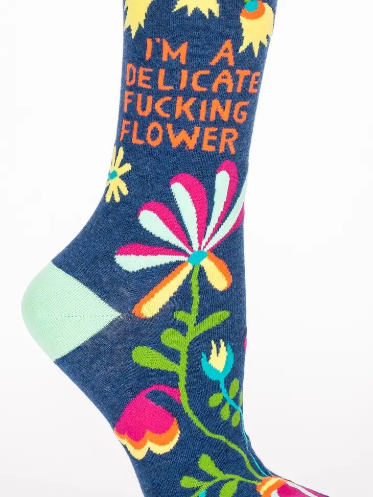 Blue Q Delicate Flower Women's Socks