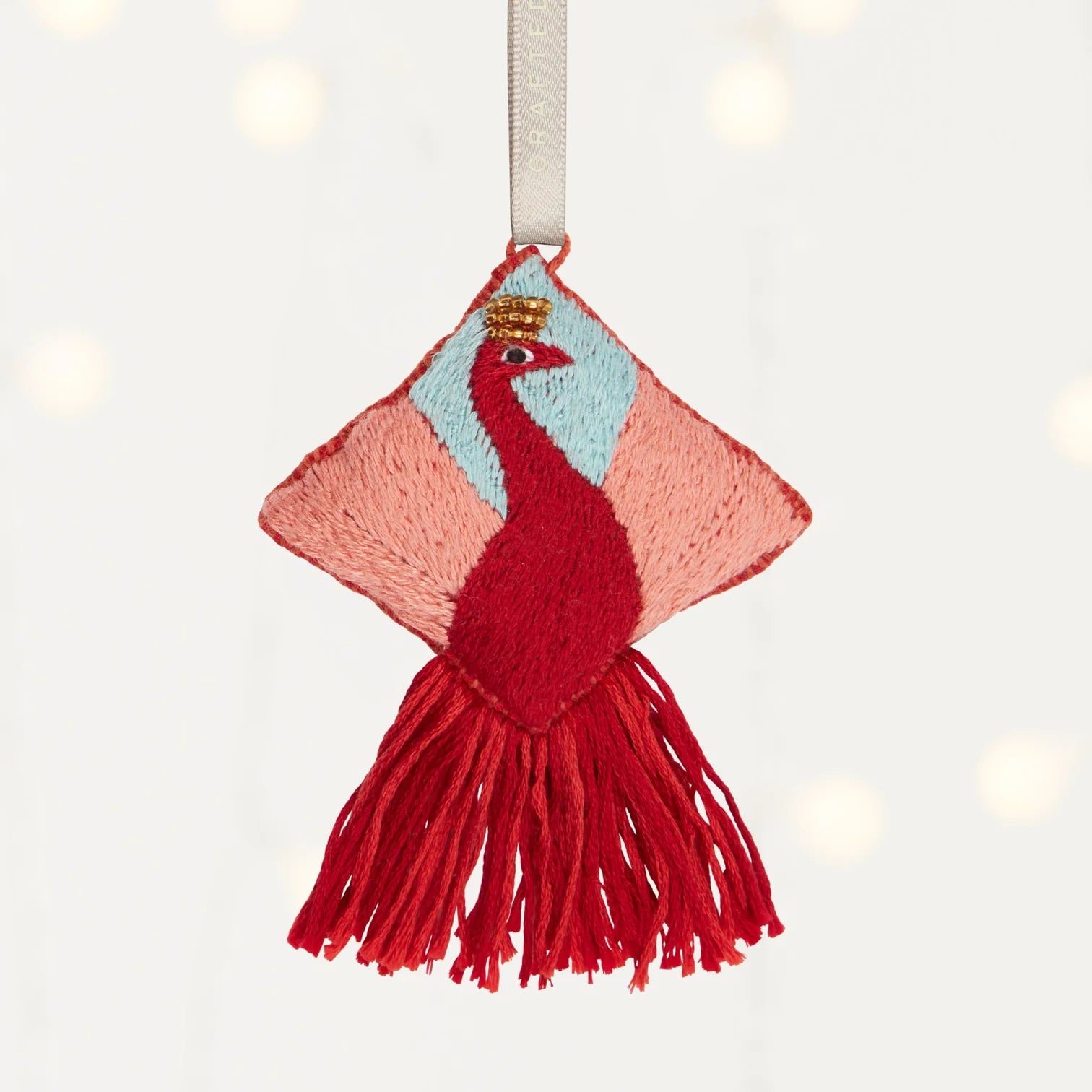 Made 51 Holiday Collection - Splendid Peacock Ornament