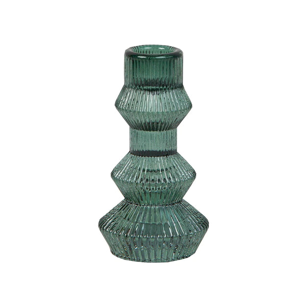 Talking Tables Glass Candle Holder - Sage Green