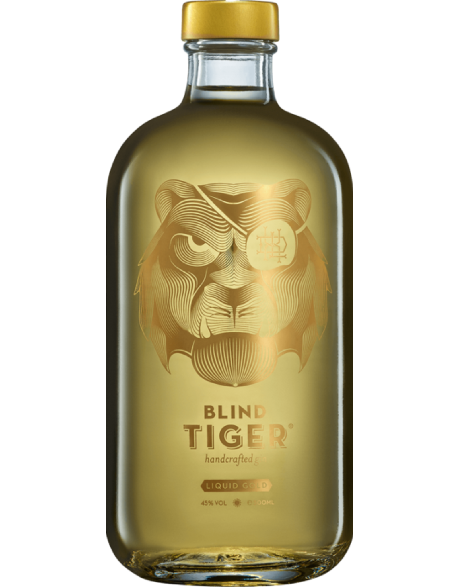 Deluxe Distillery 500ml  Gold Blind Tiger Liquid Gin
