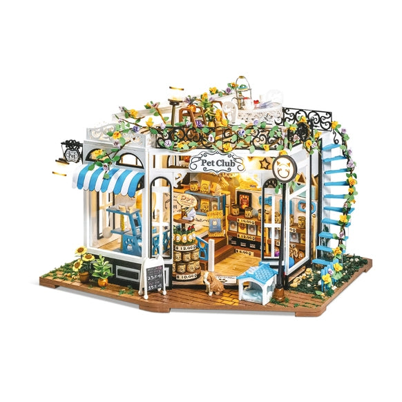 Hands Craft Diy Miniature House Kit - Pet Club