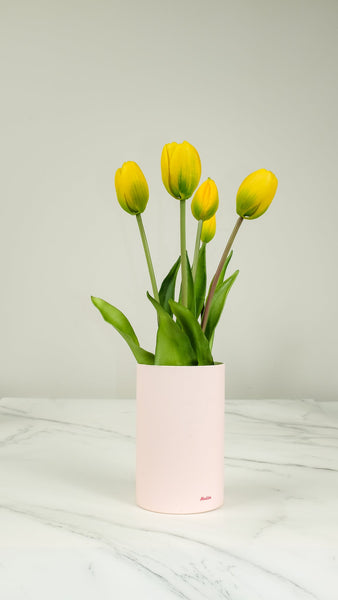 Nodito Tulip Nod-2 Mazzo Di Tulipani Giallo