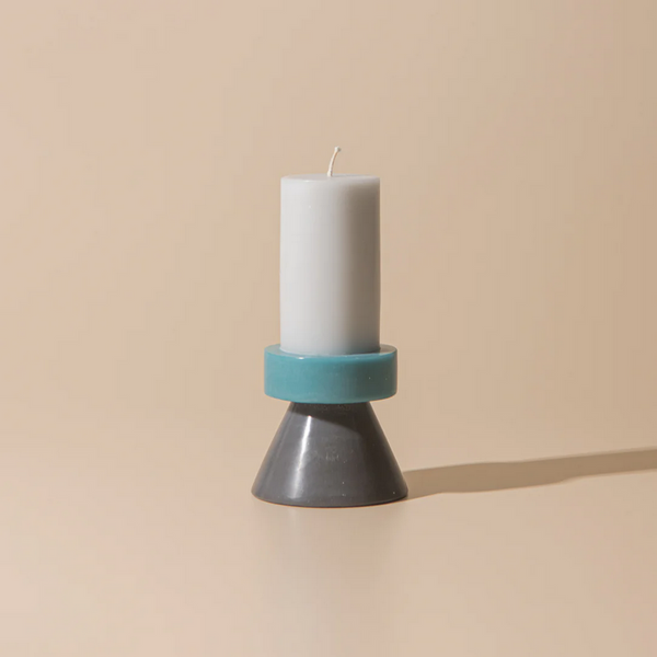 yodandco-stack-candle-tall-lilac-turquoise-charcoal