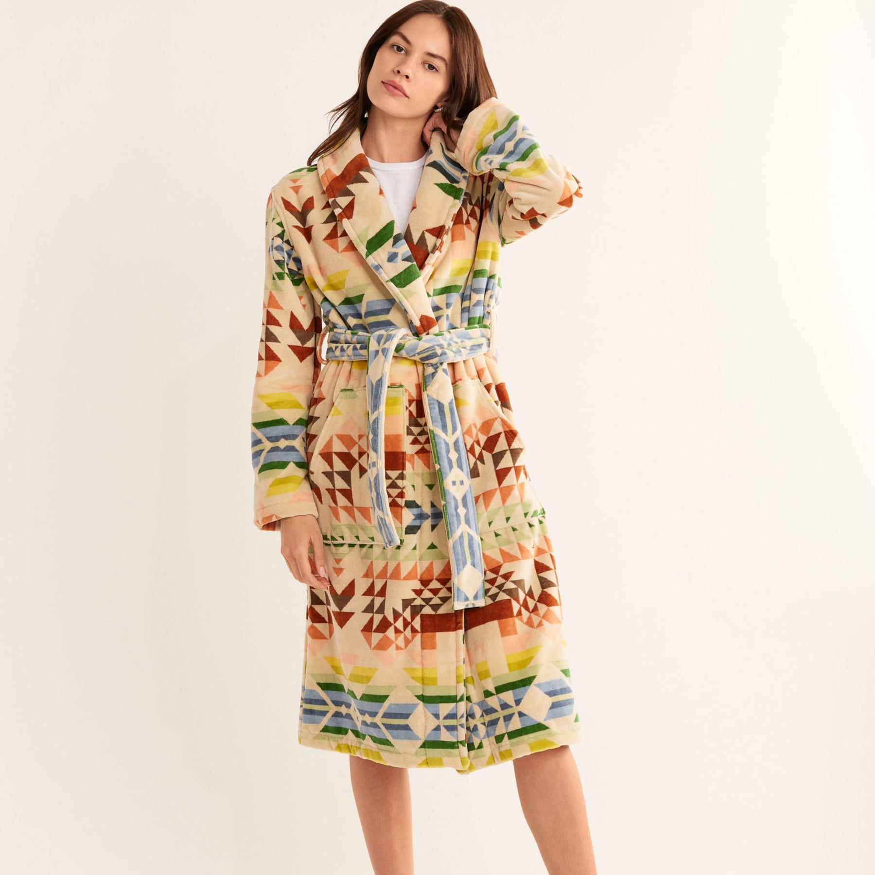 Pendleton Women's Robe | Opal Springs Multi