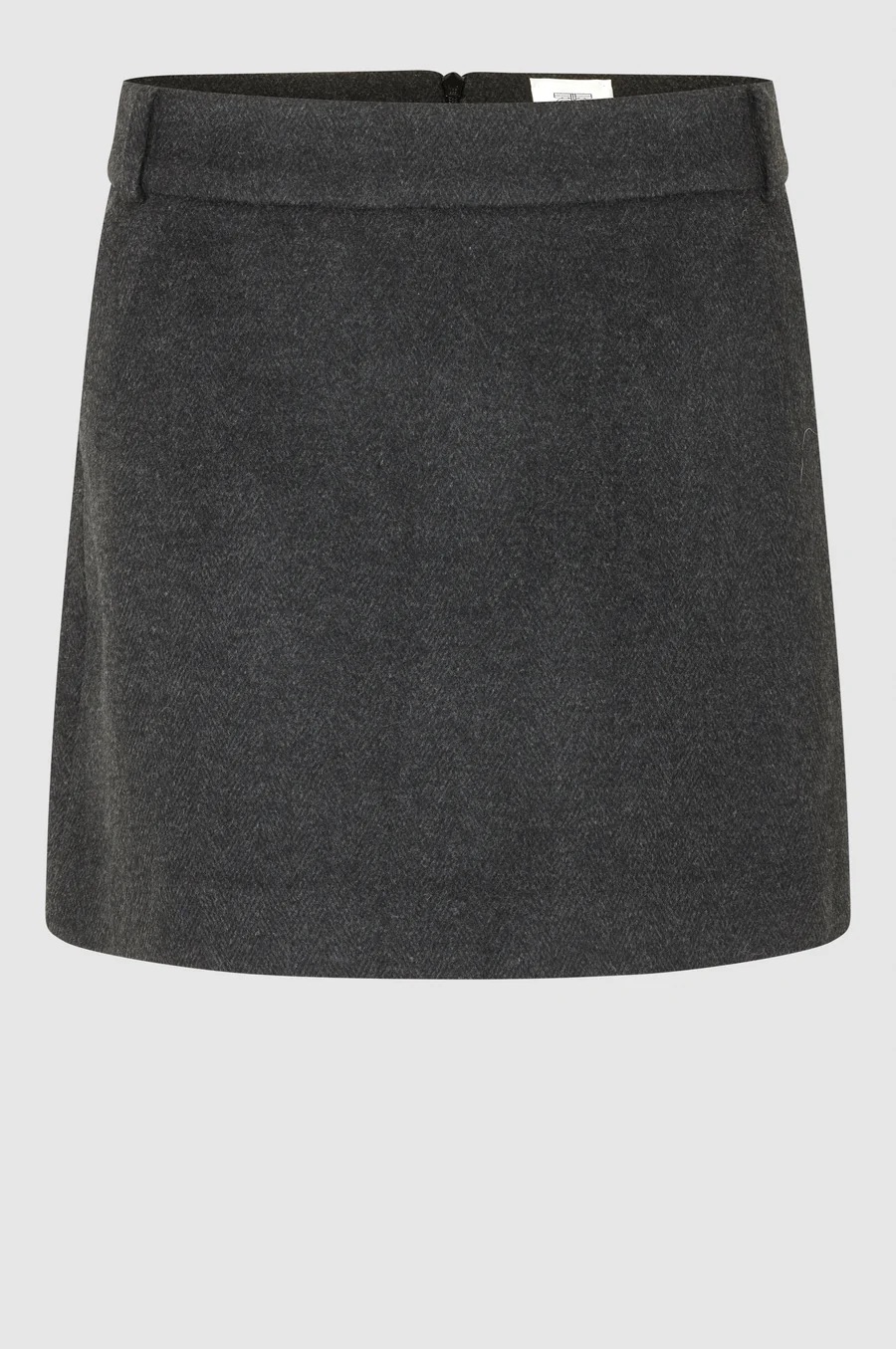 Second Female Jaime Skirt | Dark Grey Melange