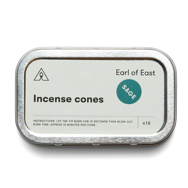 Earl of East London Incense Cones | Sage