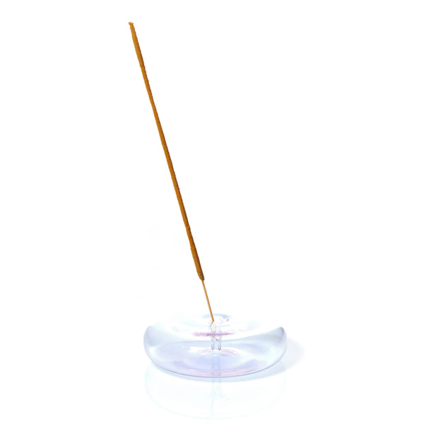 maegen-dimple-hand-blown-glass-incense-holder-lavender-1