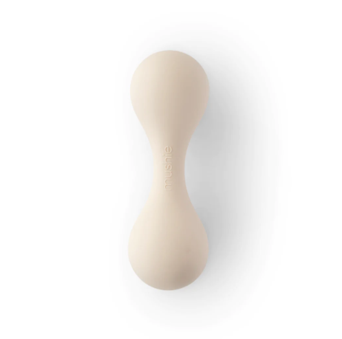 Mushie Rattle Toy - Shifting Sand