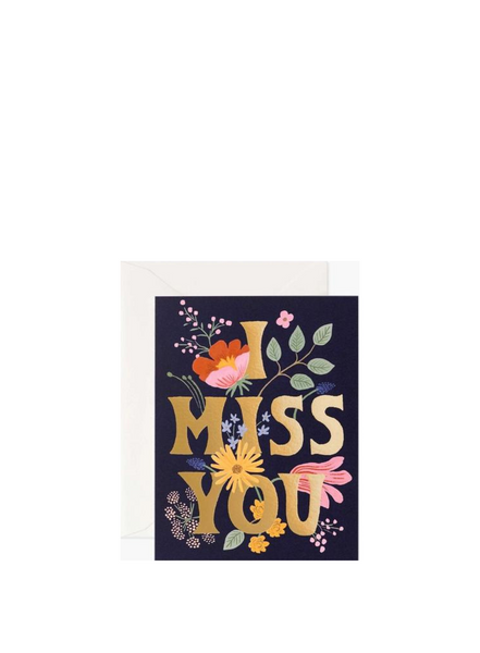 Rifle Paper Co. I Miss You Card