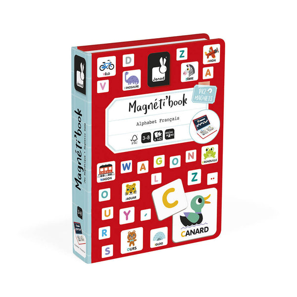 Janod French Alphabet Magneti'book - In French