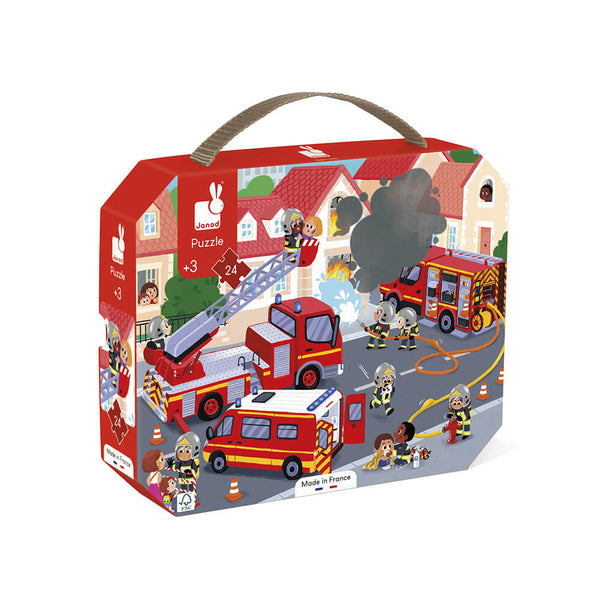 Janod Puzzle Firemen - 24 Pieces