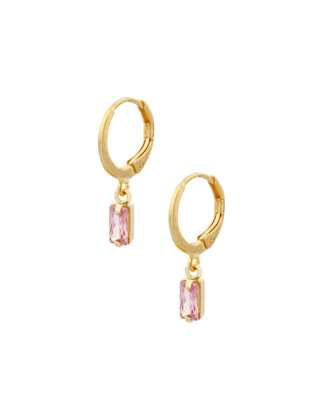Ellen Beekmans Light Pink Pendant Earrings