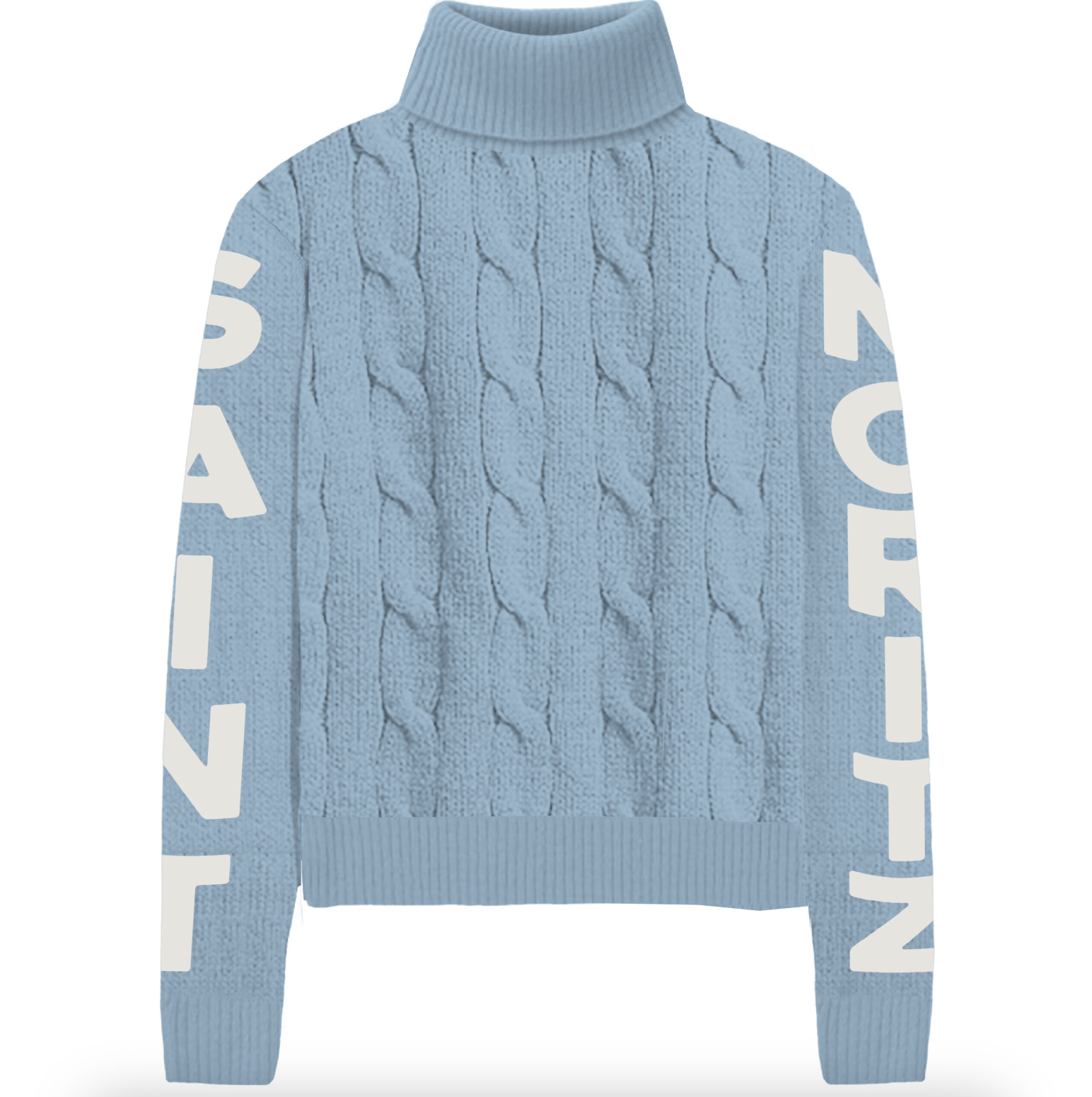 MC2 Saint Barth Adler Turtleneck Sweater - Blue