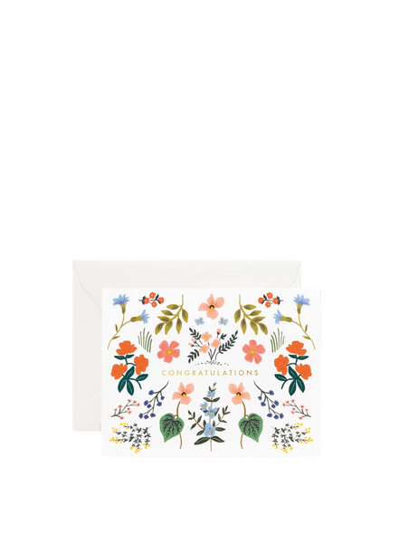 Rifle Paper Co. Wildwood Congratulations Card
