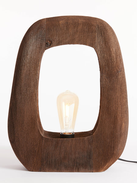 Light & Living Kelafo Mango Wood Table Lamp - Large