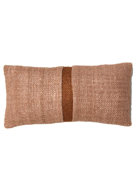 Light & Living Levis Terracotta & Light Brown Cushion 60x30cm