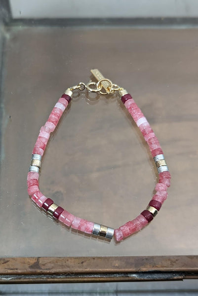 Marant Etoile Pink Crystal Bracelet