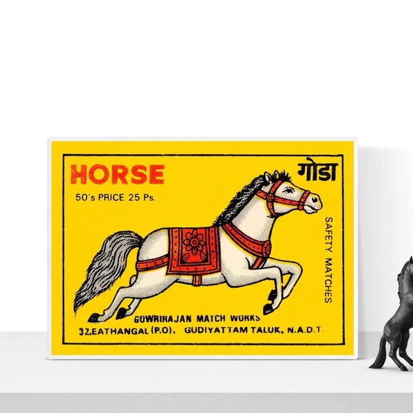 Ink & Sons Indian Horse Print