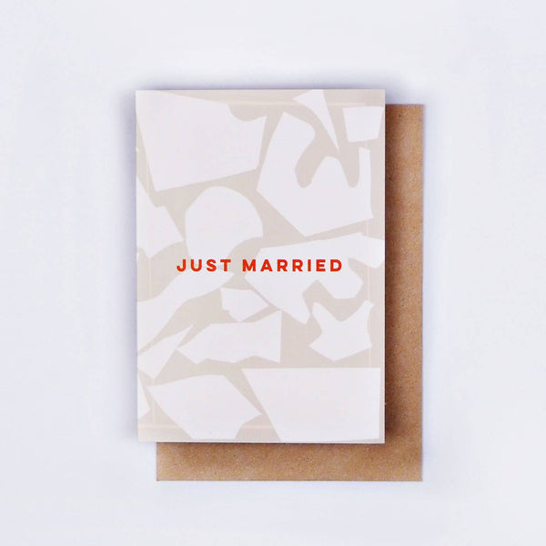 The Completist Just Married Card