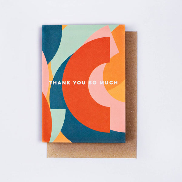 The Completist Thank You So Much Card