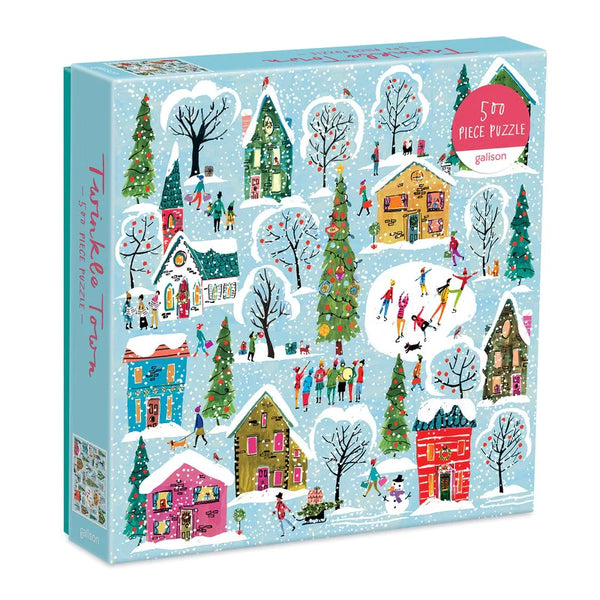Galison Twinkle Town 500-piece Puzzle