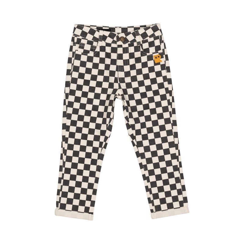Rock Your Baby Charcoal Check Pants
