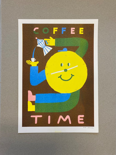 Max Machen Coffee Time Art Print