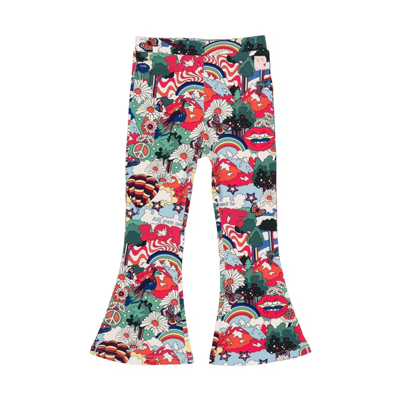 Rock Your Baby All You Need is Love Flared Trousers