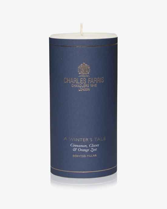 Charles Farris Scented Pillar Candle Winter's Tale
