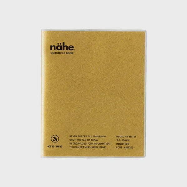 Hightide 2024 Nahe Pocket Monthly Diary - Gold