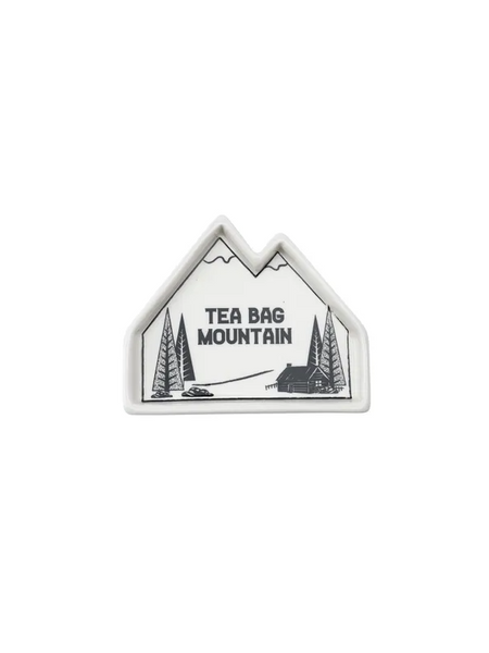 CGB Giftware Great British Tea Co. Tea Bag Mountain Dish