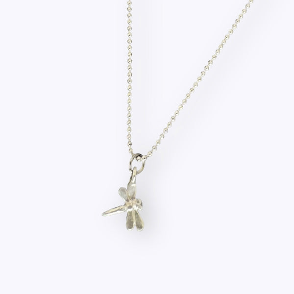 All The Things We Love Silver Dragonfly Necklace