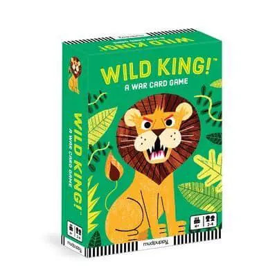 Galison Mudpuppy Wild King! Card Game