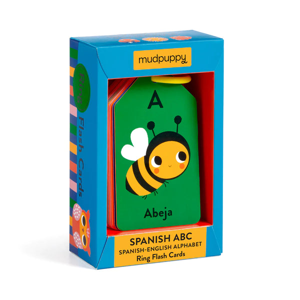 Mudpuppy Spanish/English ABC Ring Card
